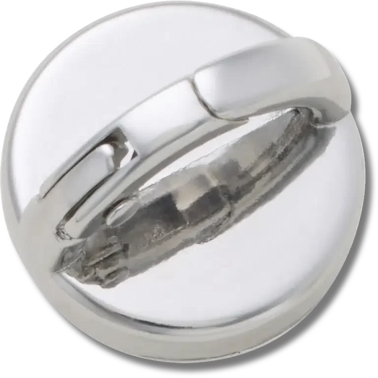 Silberne austauschbare Stud-Jibbitz™-Anstecker Silberne austauschbare Stud-Jibbitz™-Anstecker