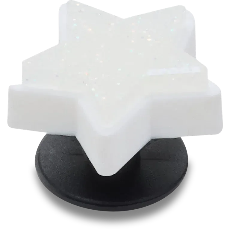 Silberne „Bright Star“-Jibbitz™-Anstecker Silberne „Bright Star“-Jibbitz™-Anstecker