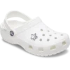 Silberner Edelstein-Glitzerstern Jibbitz™-Anstecker Silberner Edelstein-Glitzerstern Jibbitz™-Anstecker