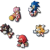 Sonic the Hedgehog 5er-Pack Jibbitz-Anstecker