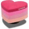 Stacked Pink Heart Jibbitz™-Anstecker Stacked Pink Heart Jibbitz™-Anstecker