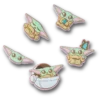 Star Wars Grogu 5er-Pack Jibbitz-Anstecker