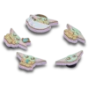 Star Wars Grogu 5er-Pack Jibbitz-Anstecker