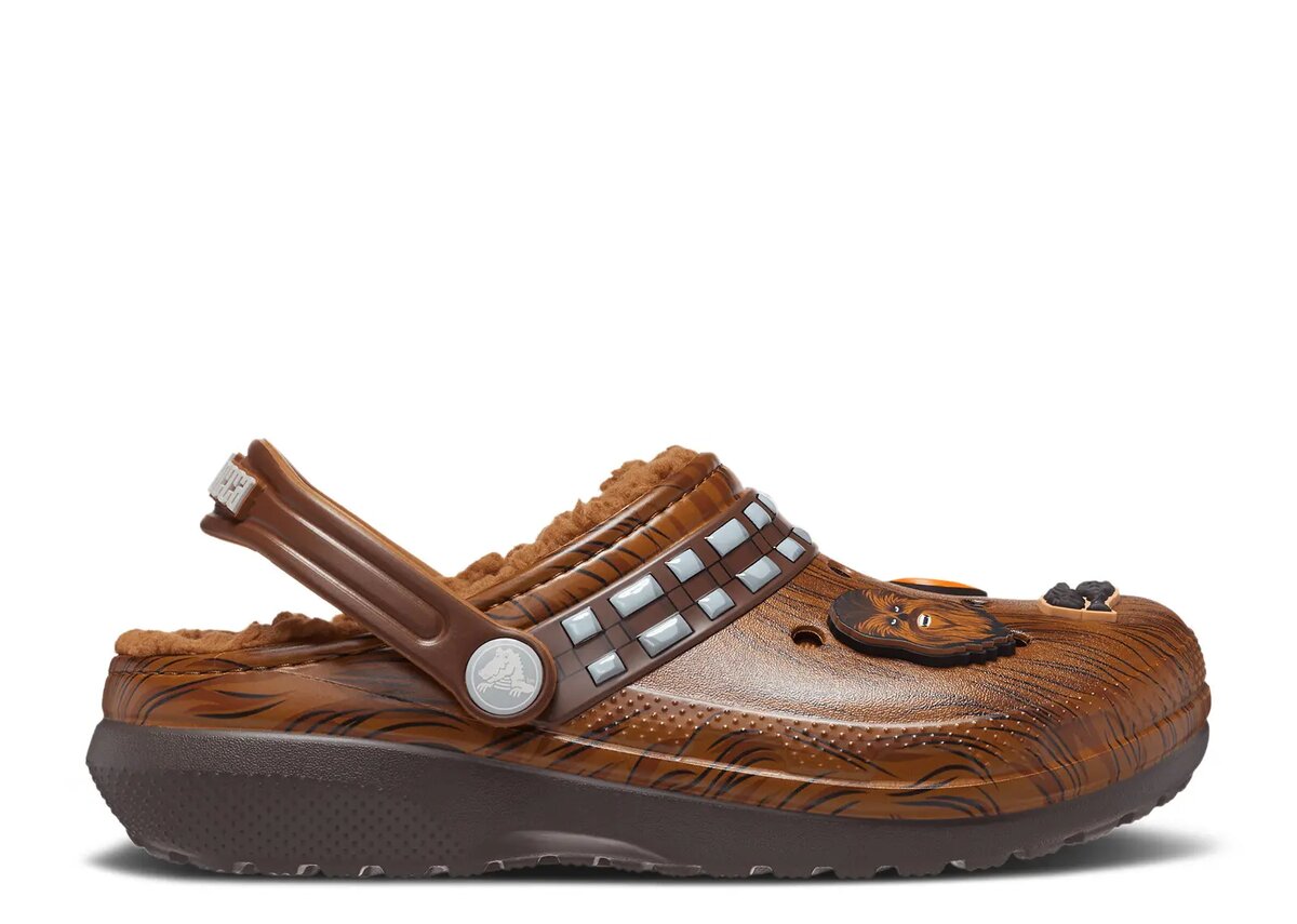 Star Wars x Classic Lined Clog für Kleinkinder „Chewbacca“ Star Wars x Classic Lined Clog für Kleinkinder „Chewbacca“