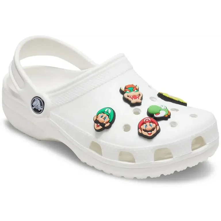 Super Mario™ 5er-Pack Jibbitz-Schuhanhänger Super Mario™ 5er-Pack Jibbitz-Schuhanhänger