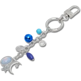 Taschenanhänger mit Mond und Sternen Taschenanhänger mit Mond und Sternen
