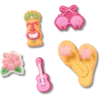 Tiki Vacation 5er-Pack Jibbitz-Anstecker Tiki Vacation 5er-Pack Jibbitz-Anstecker