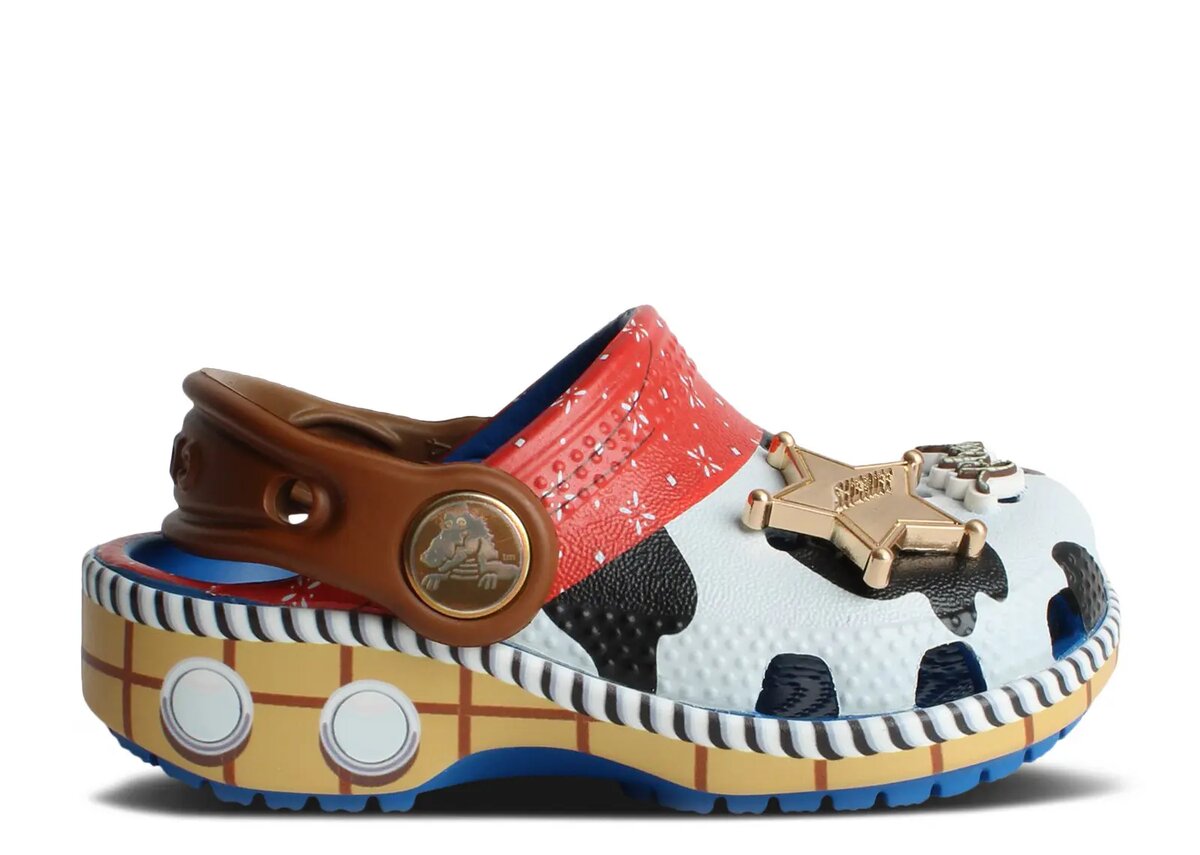 Toy Story x Classic Clog Kleinkind „Woody“ Toy Story x Classic Clog Kleinkind „Woody“