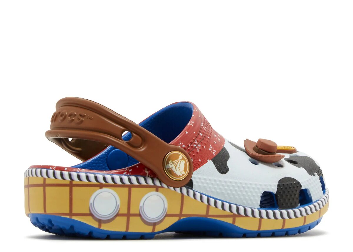 Toy Story x Classic Clog Kleinkind „Woody“ Toy Story x Classic Clog Kleinkind „Woody“