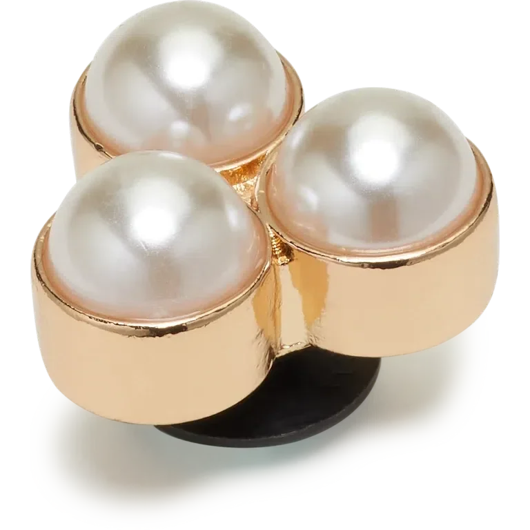 Triple Pearl Jibbitz™-Anstecker Triple Pearl Jibbitz™-Anstecker